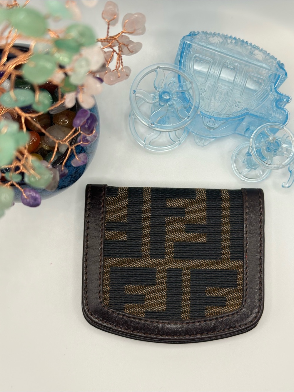 Fendi Brown & Black logo